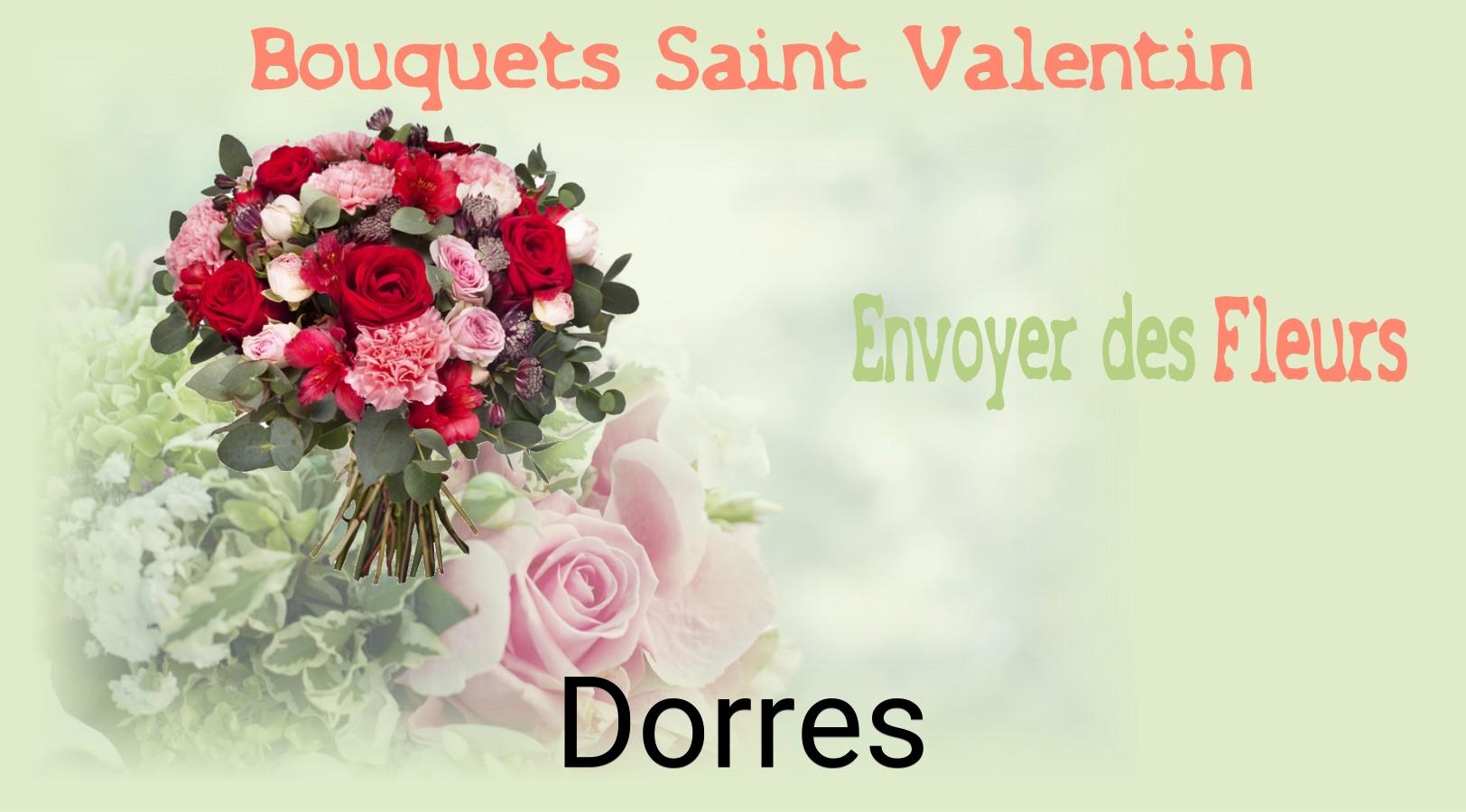 Roses de Saint-Valentin livrées à Dorres